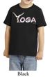 Kids Yoga Shirt Yoga Spelling Toddler Tee T-Shirt