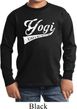 Kids Yoga Shirt Yogi University Long Sleeve Tee T-Shirt