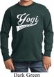 Kids Yoga Shirt Yogi University Long Sleeve Tee T-Shirt