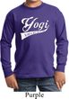 Kids Yoga Shirt Yogi University Long Sleeve Tee T-Shirt