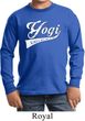 Kids Yoga Shirt Yogi University Long Sleeve Tee T-Shirt