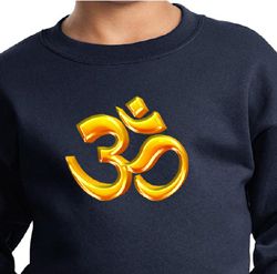 Kids Yoga Sweatshirt 3D OM Sweat Shirt