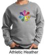 Kids Yoga Sweatshirt 7 Chakra Circle Sweat Shirt