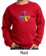 Kids Yoga Sweatshirt 7 Chakra Circle Sweat Shirt
