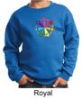 Kids Yoga Sweatshirt 7 Chakra Circle Sweat Shirt