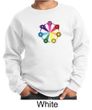 Kids Yoga Sweatshirt 7 Chakra Circle Sweat Shirt