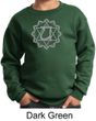 Kids Yoga Sweatshirt Anahata Heart Chakra Youth Sweat Shirt