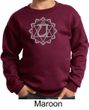 Kids Yoga Sweatshirt Anahata Heart Chakra Youth Sweat Shirt