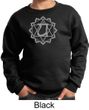 Kids Yoga Sweatshirt Anahata Heart Chakra Youth Sweat Shirt