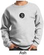 Kids Yoga Sweatshirt Aum Patch Sanskrit Youth Sweat Shirt