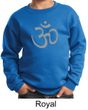 Kids Yoga Sweatshirt Aum Symbol Meditation Youth Sweat Shirt