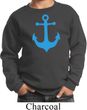 Kids Yoga Sweatshirt Blue Anchor Sweat Shirt