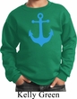 Kids Yoga Sweatshirt Blue Anchor Sweat Shirt