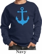 Kids Yoga Sweatshirt Blue Anchor Sweat Shirt