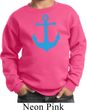 Kids Yoga Sweatshirt Blue Anchor Sweat Shirt