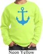 Kids Yoga Sweatshirt Blue Anchor Sweat Shirt