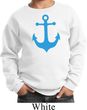 Kids Yoga Sweatshirt Blue Anchor Sweat Shirt