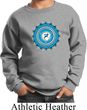 Kids Yoga Sweatshirt Blue Vishuddha Sweat Shirt