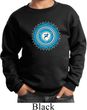 Kids Yoga Sweatshirt Blue Vishuddha Sweat Shirt