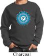 Kids Yoga Sweatshirt Blue Vishuddha Sweat Shirt