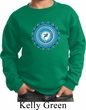 Kids Yoga Sweatshirt Blue Vishuddha Sweat Shirt