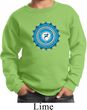 Kids Yoga Sweatshirt Blue Vishuddha Sweat Shirt