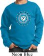 Kids Yoga Sweatshirt Blue Vishuddha Sweat Shirt