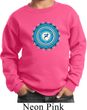 Kids Yoga Sweatshirt Blue Vishuddha Sweat Shirt