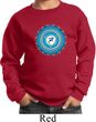 Kids Yoga Sweatshirt Blue Vishuddha Sweat Shirt