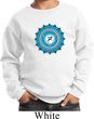 Kids Yoga Sweatshirt Blue Vishuddha Sweat Shirt