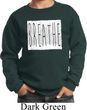 Kids Yoga Sweatshirt Breathe Sweat Shirt