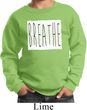 Kids Yoga Sweatshirt Breathe Sweat Shirt