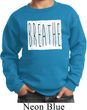 Kids Yoga Sweatshirt Breathe Sweat Shirt