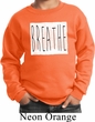 Kids Yoga Sweatshirt Breathe Sweat Shirt