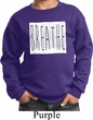 Kids Yoga Sweatshirt Breathe Sweat Shirt