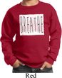 Kids Yoga Sweatshirt Breathe Sweat Shirt
