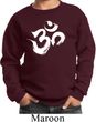 Kids Yoga Sweatshirt Brushstroke Aum Sweat Shirt