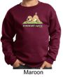 Kids Yoga Sweatshirt Downward Human Sweat Shirt