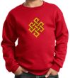 Kids Yoga Sweatshirt Endless Knot Sweat Shirt