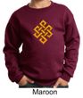 Kids Yoga Sweatshirt Endless Knot Sweat Shirt