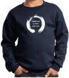 Kids Yoga Sweatshirt Enso Happiness Sweat Shirt