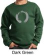 Kids Yoga Sweatshirt Enso Zen Meditation Youth Sweat Shirt