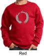 Kids Yoga Sweatshirt Enso Zen Meditation Youth Sweat Shirt
