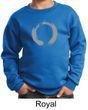 Kids Yoga Sweatshirt Enso Zen Meditation Youth Sweat Shirt