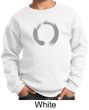 Kids Yoga Sweatshirt Enso Zen Meditation Youth Sweat Shirt
