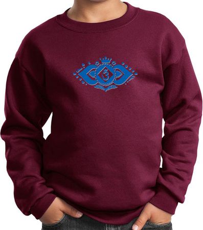 Kids Yoga Sweatshirt Floral Ajna Sweat Shirt
