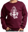 Kids Yoga Sweatshirt Ganesha Head Sweat Shirt