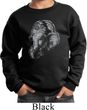 Kids Yoga Sweatshirt Ganesha Profile Sweat Shirt