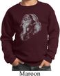 Kids Yoga Sweatshirt Ganesha Profile Sweat Shirt