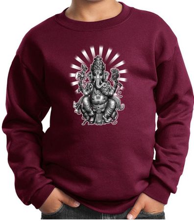 Kids Yoga Sweatshirt Ganesha Sweat Shirt